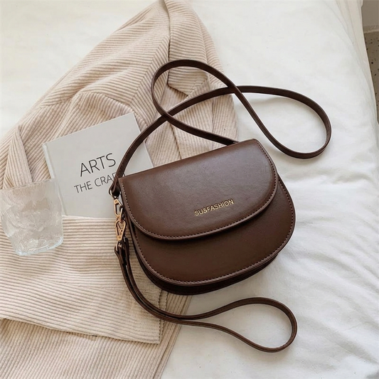 Eliza | Stijlvolle Crossbody Tas in Zadelvorm