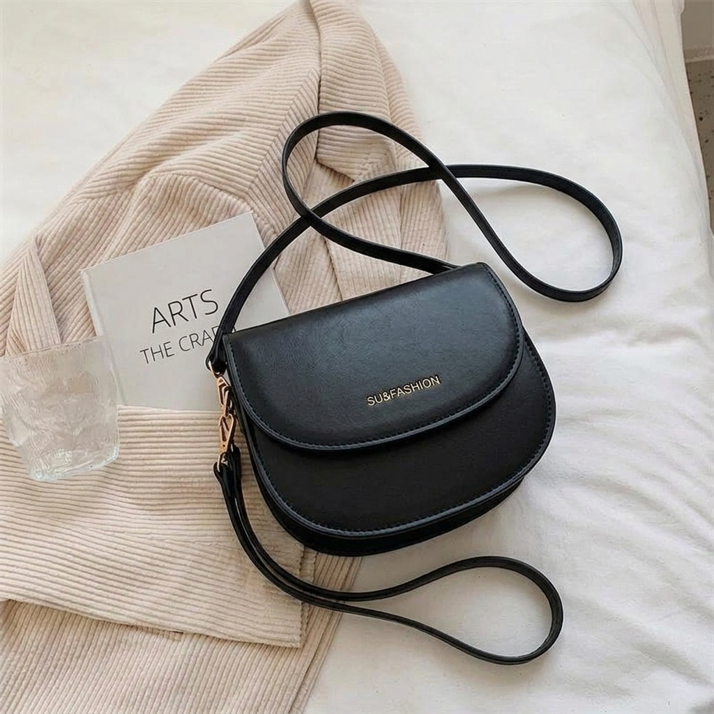 Eliza | Stijlvolle Crossbody Tas in Zadelvorm